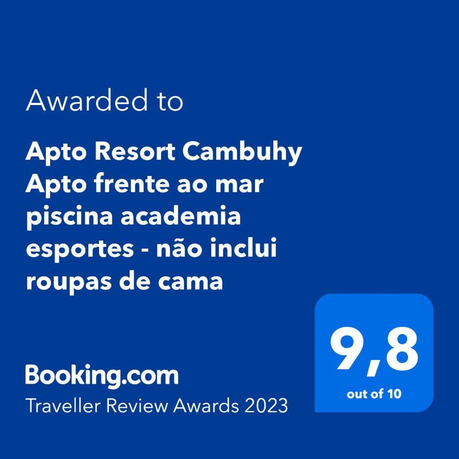 Apto Resort Cambuhy Frente Mar Piscina Academia Matinhos Exterior photo